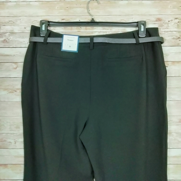 Charter Club Trouser Sz 18 Belt Tummy Slimming 866 - Picture 4 of 8